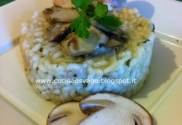 RISOTTO CON I FUNGHI PORCINI: PROFUMO DI BOSCO