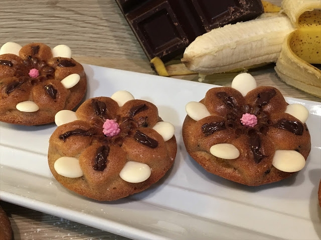 TORTINE CON BANANA E CIOCCOLATO: GUSTO CLASSICO