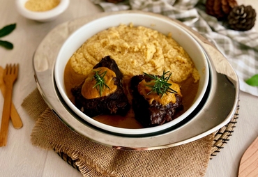 GUANCIA DI MANZO COTTA A BASSA TEMPERATURA