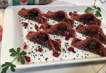 SALAME MILANO CON RIPIENO DI OLIVE SAPORITO
