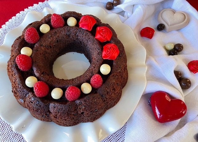 TORTA DI SAN VALENTINO AL CACAO: DOLCE PER DUE!